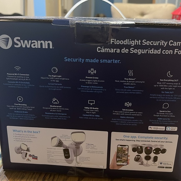 Brand new Swann Floodlight Security Camera - Picture 2 of 5